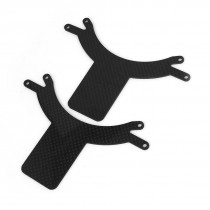 2Pcs 3K Carbon Fiber AV Transmission Mount Plate Board for DJI FPV GoPro