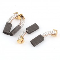 2 Pair Power Tool 20mm x 10mm x 5mm Carbon Motor Brushes Spare Part