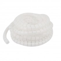 16.4ft 5 Meter Flexible Wrapping Band Cable Organizer Wrap 15mm Inner Dia