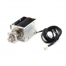 24V 10mm 1000g Opening Frame Pull DC Solenoid Electromagnet Actuator