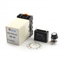 AC 220V/240V 50Hz Electric Motor Speed Controller w 20K Ohm Potentiometer