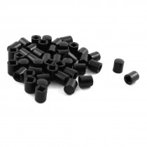 45pcs 6mmx7mm Black Plastic Button Caps for 8.5mmx8.5mm Tact Switch