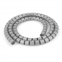1m 3.3ft 10mm Inner Dia Spiral Wrap Bands Cable Organizer Wrap