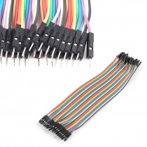 1x 40P 1 Pin Male to Male Breadboard Jumper Cable Wire 20cm for Arduino