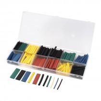 280 Pcs 8 Sizes 5 Colors Assortment Kit 2:1 Heat Shrink Tube Sleeving Wrap Wire