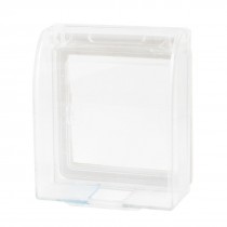Wall Panel Splash Proof Box Holder Case for 72x70mm Switch Socket Panel
