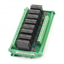 DC 24V 8 Channel PLC Relay Amplifier Output PCB Circuit Board for Arduino