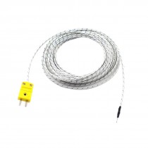 K Type Temperature Testing Thermocouple Sensor Wire 50c to 200C 10M 33ft
