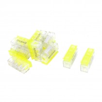 10pcs 1 to 1 Connect I Clamp Quick Cable Connector Splice for 1 5 2 5MM2 Wire