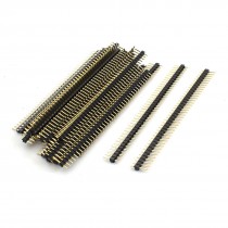 31pcs 2 54mm 1x40 40 Pin Male Straight Pin Header Connector Strip