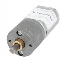 JGA20 130 DC 12V 120rpm 4mm Dia Electric Geared Box Speed Reduce Motor