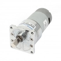 DC 24V 100 RPM 8mm Shaft Dia High Torque Gear Box Motor