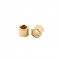 2 x  Oil Impregnated Sintered Bronze Bushing 8mm Bore x 12mm OD x 10mm Long