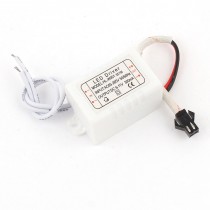 AC 85 265V DC 6 11V 300mA Driver Power Supply for 3x1W LED Strip Light