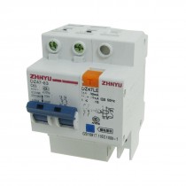 NO/OFF Switch Double Poles 400V Earth Leakage Circuit Breaker