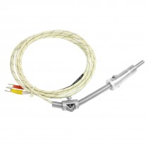 2M Cable 0-600 Celsius Compression Spring Thermocouple Temperature Sensor E Type