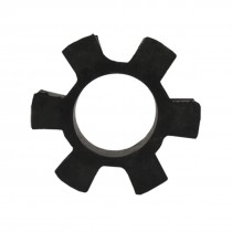 Black 64mm 2 7/16" Diameter Rubber Coupling Coupler Damper for Air Compressor