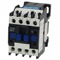 CJX2-0910 660V Ui 9A 3 Poles 1NO 380V 50/60Hz Coil AC Contactor