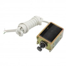 DC 15V 0 83A 500GF Force 5mm Stroke Pull Type Solenoid Electromagnet