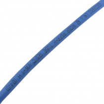 Ratio 2 1 4mm Dia Blue Polyolefin Heat Shrinkable Tube 6M Long