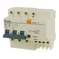 380V 3P+N Miniature ELCB Earth Leakage Circuit Breaker