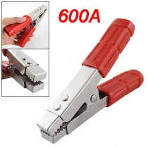 Red Anti Slip Handle Welding Earth Clamp Alligator Clip 600A