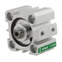 SDA Series 25mm Bore 5mm Stroke Thin Type Compact Air Cylinder