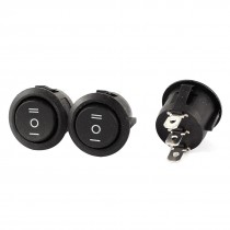 3 Pcs AC 10A/250V 15A/125V 3 Pin SPDT ON/OFF/ON 3 Position Boat Rocker Switch