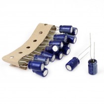 15pcs 8mm x 12mm 2 5mm Lead Pitch Electrolytic Capacitors 470uF 16V