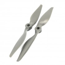 2pcs Plastic RC Model Airplane Engine Two Blade Motor Prop Propeller 9x4 5