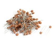 150 Pcs AC 50V 1500pF Radial Lead DIP Ceramic Disc Capacitors