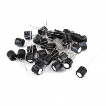 16V 470UF 8x8mm Through Hole Radial Lead Electrolytic Capacitor 30pcs