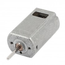 DC 1 5 6V 4900rpm Speed Reduce Geared Motor Silver Tone 50mm Long