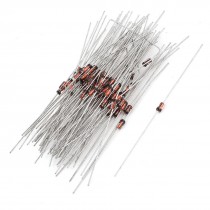 80 Pcs Axial Lead Zener Diodes Voltage Regulator 1 2W 27V