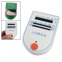 Battery Powered 2-150mA LED Lamp Light Tester Box Tool