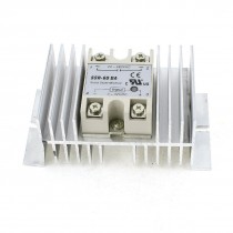SSR 60Da DC 3 32V Control Aluminum Heat Sink Single Phase SSR Solid State Relay