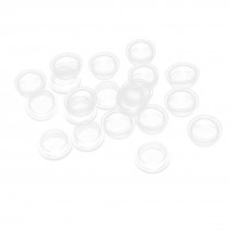 20 Pcs Waterproof Dustproof Clear Round Rocker Switch Cover Car Truck Jeep Boat