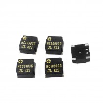 5 Pieces 9mm x 9mm x 3 5mm Black Square SMT SMD Buzzer DC 1 5V 90mA