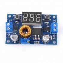 5A Adjustable Power CC/CV Step-down Charge Module LED Driver With red Voltmeter
