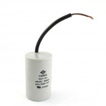 CBB60 AC 450V 40uF Polypropylene Film Motor Capacitor for Washer