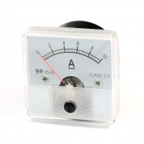 Arabic Numeral Analog Panel Ampere Meter Gauge Amperemeter YS 50 DC 0 10A