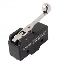 AC 380V DC 250V 10A SPDT Momentary Roller Lever Micro Limit Switch LXW5-11G1