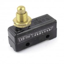 SPDT 1NO 1NC Panel Mount Momentary Push Plunger Actuator Micro Switch LX5 11H