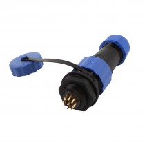 SD16 16mm 9 Pin Waterproof Aviation Straight Connector Plug Socket IP68