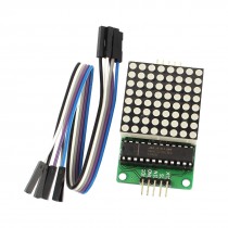 2 x MAX7219 Dot LED Matrix Display MCU Control Module DIY Kit for Arduino