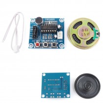 ISD1820 Sound Mic Voice Audio Recording Playback Module + Loudspeaker