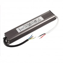 Waterproof IP67 Aluminum LED Driver Power Supply AC 170 260V DC 24V 1 25A 30W