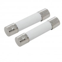 100 Pcs Low Breaking Capacity 6x30mm 25A Ceramic Fuses