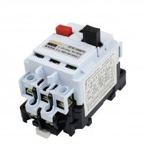 DZ162 16 AC 660V 4A 3P DIN Rail Mount Motor Protection Circuit Breaker