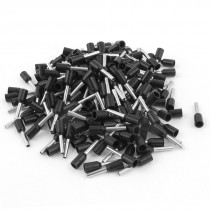200pcs Wire Crimp Connector Insulated Ferrule Pin Cord End Terminal AWG18 Black